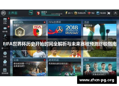 FIFA世界杯历史开始时间全解析与未来赛程预测终极指南