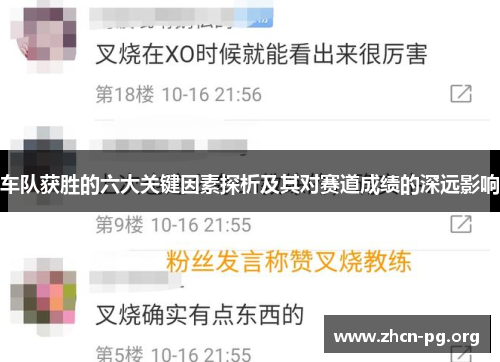 车队获胜的六大关键因素探析及其对赛道成绩的深远影响